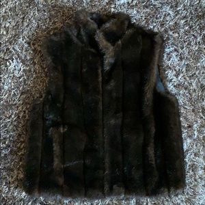 NWOT Faux Fur Reversible Vest